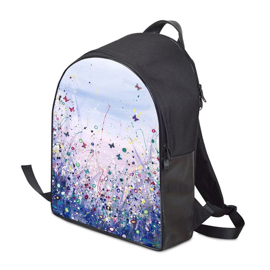 Canvas Backpack Blue Hue